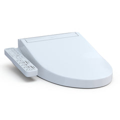 [TOTO] WASHLET C2 Electronic Bidet Toilet Seat with PREMIST and EWATER+ Wand Cleaning, Elongated, Cotton White - SW3074