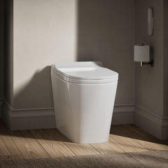 [Kohler] Leap One-Piece Elongated Smart Toilet with Bidet Built In, Dual-Flush, Quiet-Close